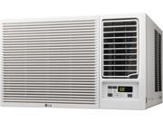 LG LW8016HR 7 500 BTU 115V Window Mounted Air Conditioner with 3 850 BTU Supplemental Heat Function