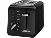 Cuisinart CPT 122BKC Black 2 Slice Compact Toaster