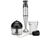 Cuisinart CSB 79C Stainless Steel Smart Stick Two Speed Hand Blender with Chopper Attachment