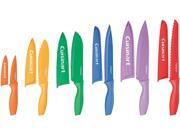 Cuisinart CA 12C Advantage 12pc Colour Knife Set with Blade Guards