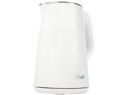 Rosewill RHKT 15001 1500 Watt 1.5L Double Wall Insulated Stainless Steel Pot Tea Water Electric Kettle White