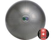 GoFit GF 75PRO Professional Stability Ball Core Performance Training DVD 75 Cm; Dark Gray