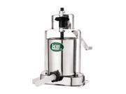 LEM Products 606 Stainless steel 5LB Single Gear Vertical Sausage Stuffer