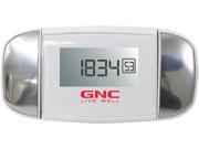 GNC GP 5330 Pedometer and Pulse Reader White Silver