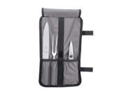 Mercer M21900 4 Piece Carving Set with Wrap