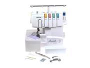 brother 1034D 3 4 Lay in Thread Serger with Lower Looper Threader