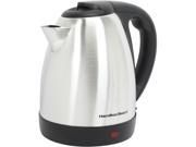Hamilton Beach 40882E Stainless Steel Black Stainless Steel 7.2 Cup Kettle