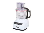 KitchenAid KFP0922WH White 9 Cup Food Processor with ExactSlice System