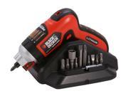 Black Decker 4V MAX Lithium Rechargeable Screwdriver