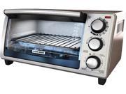 Black Decker TO1373SSD Stainless Steel 4Slice Toaster Oven