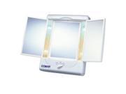 CONAIR TM7LX Illumina Collection Two Sided Lighted Make Up Mirror With 3 Panels and 4 Light Settings