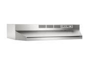 Broan 413004 ADA Capable Non Ducted Under Cabinet Range Hood 30 Inch Stainless Steel