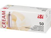 iSi 0085 Silver Cream Chargers 50 pack