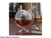Wine Enthusiast 761 31 01 Etched Globe Spirits Decanter