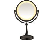 CONAIR BE87MB Touch Control Lighted Mirror Matte Black