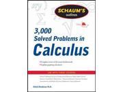3 000 Solved Problems in Calculus Schaum s Outlines 1