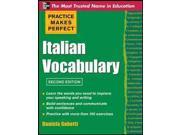 Italian Vocabulary Practice Makes Perfect Series 2
