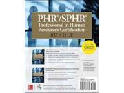 PHR SPHR Professional in Human Resources Certification PCK PAP CD