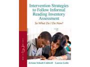 Intervention Strategies to Follow Informal Reading Inventory Assessment 3 PAP PSC