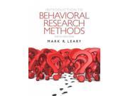 Introduction to Behavioral Research Methods 6