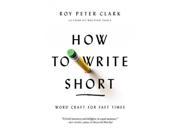 How to Write Short Reprint