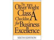 The Oliver Wight Class A Checklist For Business Excellence Oliver Wight Manufacturing 6