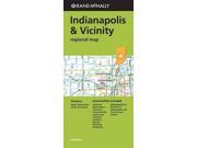 Rand Mcnally Indianapolis Vicinity Regional Map FOL MAP