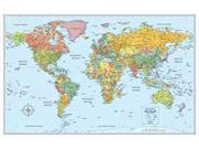 Rand McNally The World Wall Political Map FOL MAP