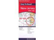 Rand McNally Easy to Read! New Jersey FOL MAP