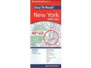 Rand McNally Easy to Read! New York State Map FOL MAP