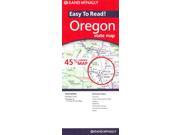Rand McNally Easy to Read! Oregon State Map FOL MAP