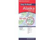 Rand Mcnally Easy to Read Alaska State Map FOL MAP