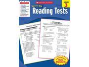 Scholastic Success With Reading Tests Grade 3