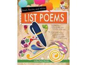 Read Recite and Write List Poems Poet s Workshop
