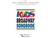 Kids Broadway Songbook Piano Vocal Ser.
