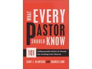 What Every Pastor Should Know