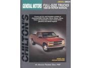 Chilton s General Motors Full Size Trucks 1988 98 Repair Manual Chilton Automotive Books