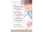 Proposal Writing for Nursing Capstones and Clinical Projects 1