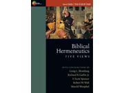 Biblical Hermeneutics Spectrum Multiview Books