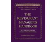 The Restaurant Manager s Handbook 4 HAR CDR