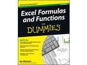 Excel Formulas and Functions for Dummies For Dummies 3