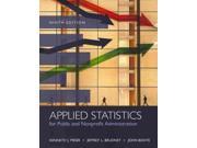 Applied Statistics for Public and Nonprofit Administration 9