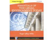 Essentials of the Legal Environment Today Legal Environment Today 5