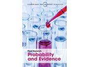 Probability and Evidence Cambridge Philosophy Classics