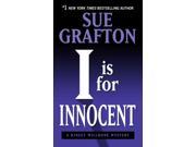 I Is for Innocent Thorndike Press Large Print Famous Authors Series LRG