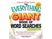 The Everything Giant Book of Word Searches Everything CSM