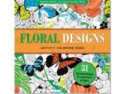 Floral Designs Artist s Coloring Book Studio CLR