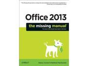 Office 2013 Missing Manual