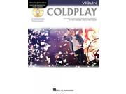 Coldplay Hal Leonard Instrumental Play along PAP COM