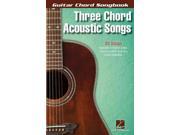 Three Chord Acoustic Songs Guitar Chord Songbooks